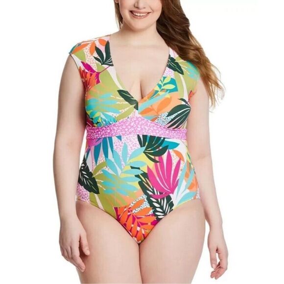 Bleu Rod Beattie Wild at Heart Swimsuit - Picture 1 of 5